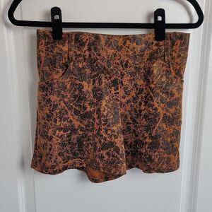 CRAZY TRAIN Faux Suede Shorts